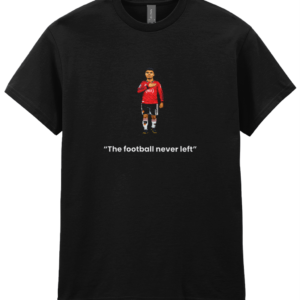 “The Football Never Left” Casemiro Pixel Art T-Shirt