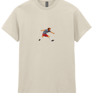 Alexi Lalas 4-Bit Pixel Art – Gildan Heavy Cotton T-Shirt