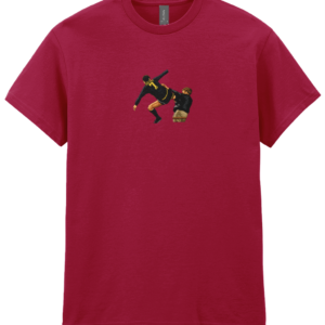 Cantona Kung Fu Pixel Art T-Shirt - Retro Football Icon Design